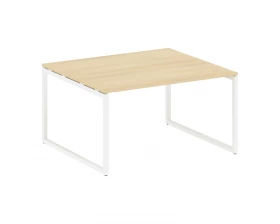 Перег. стол (1 столешница) на О-образном м/к 1400x1235x750 Metal System Quattro 4x4 images