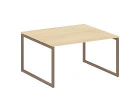 Перег. стол (1 столешница) на О-образном м/к 1400x1235x750 Metal System Quattro 4x4 images