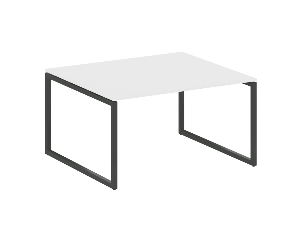 Перег. стол (1 столешница) на О-образном м/к 1400x1235x750 Metal System Quattro 4x4