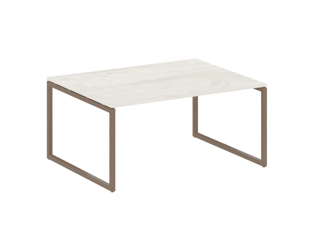 Перег. стол (1 столешница) на О-образном м/к 1600x1235x750 Metal System Quattro 4x4