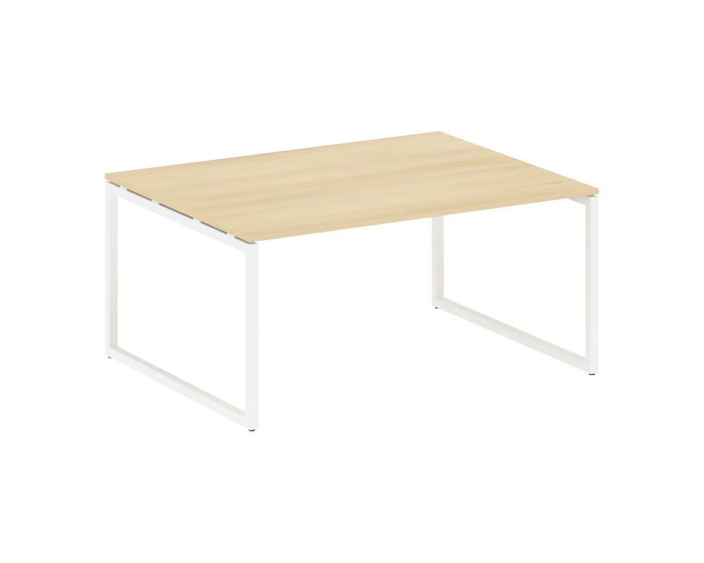 Перег. стол (1 столешница) на О-образном м/к 1600x1235x750 Metal System Quattro 4x4