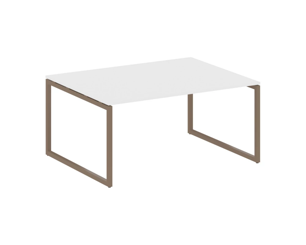 Перег. стол (1 столешница) на О-образном м/к 1600x1235x750 Metal System Quattro 4x4