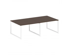 Перег. стол (2 столешницы) на О-образном м/к 2400x1235x750 Metal System Quattro 4x4 images
