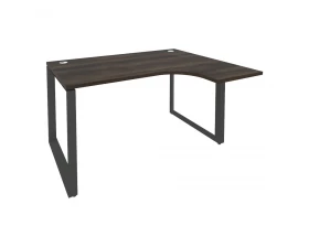 Стол эргономичный правый на О-образном м/к 1380x1180x750 (800/460) Onix images