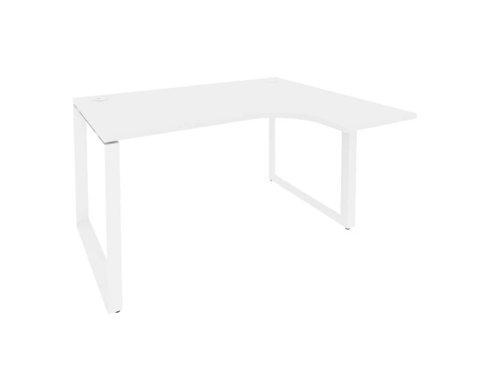 Стол эргономичный правый на О-образном м/к 1380x1180x750 (800/460) Onix