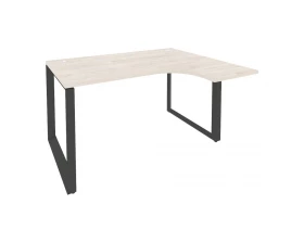 Стол эргономичный правый на О-образном м/к 1380x1180x750 (800/460) Onix images