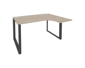 Стол эргономичный правый на О-образном м/к 1380x1180x750 (800/460) Onix images