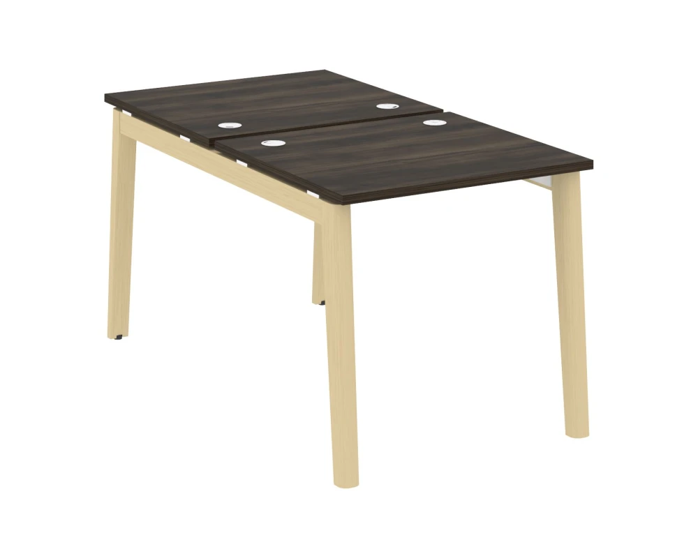 Рабочая станция, опоры - массив дерева 78x147,5x75 Оникс Вуд / Onix Wood