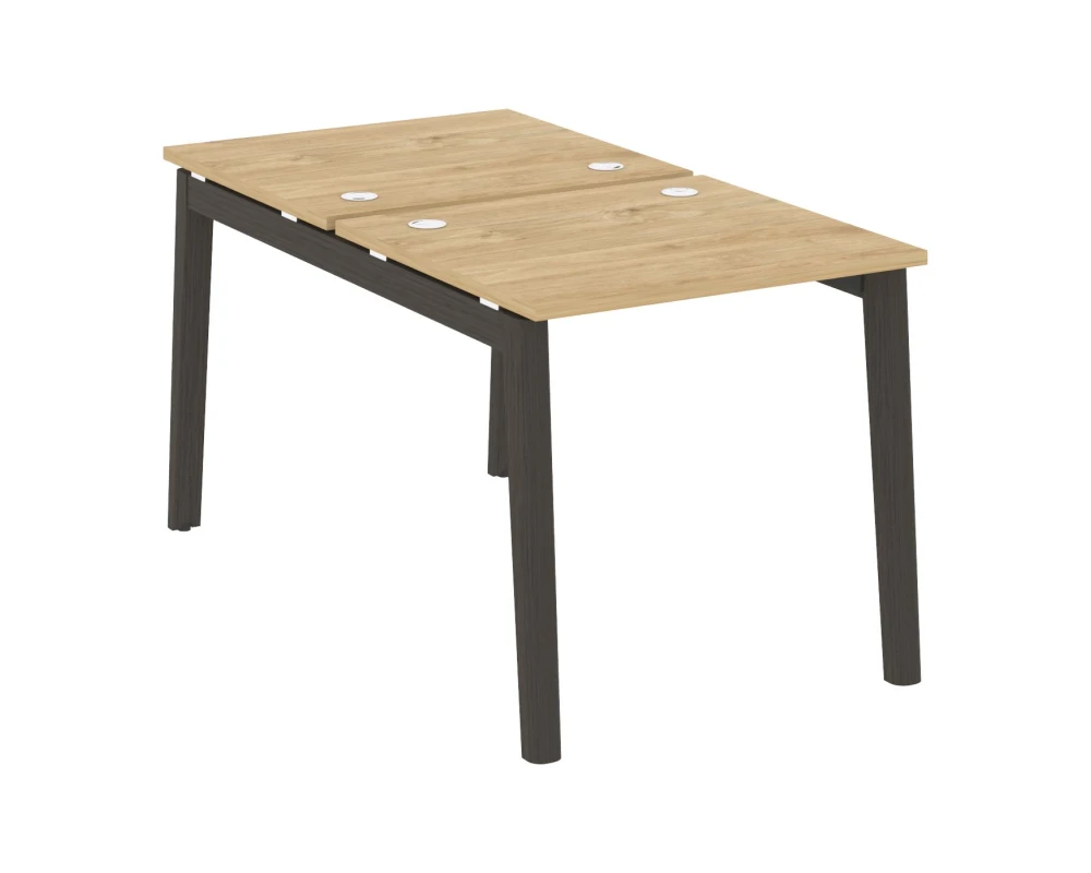 Рабочая станция, опоры - массив дерева 78x147,5x75 Оникс Вуд / Onix Wood