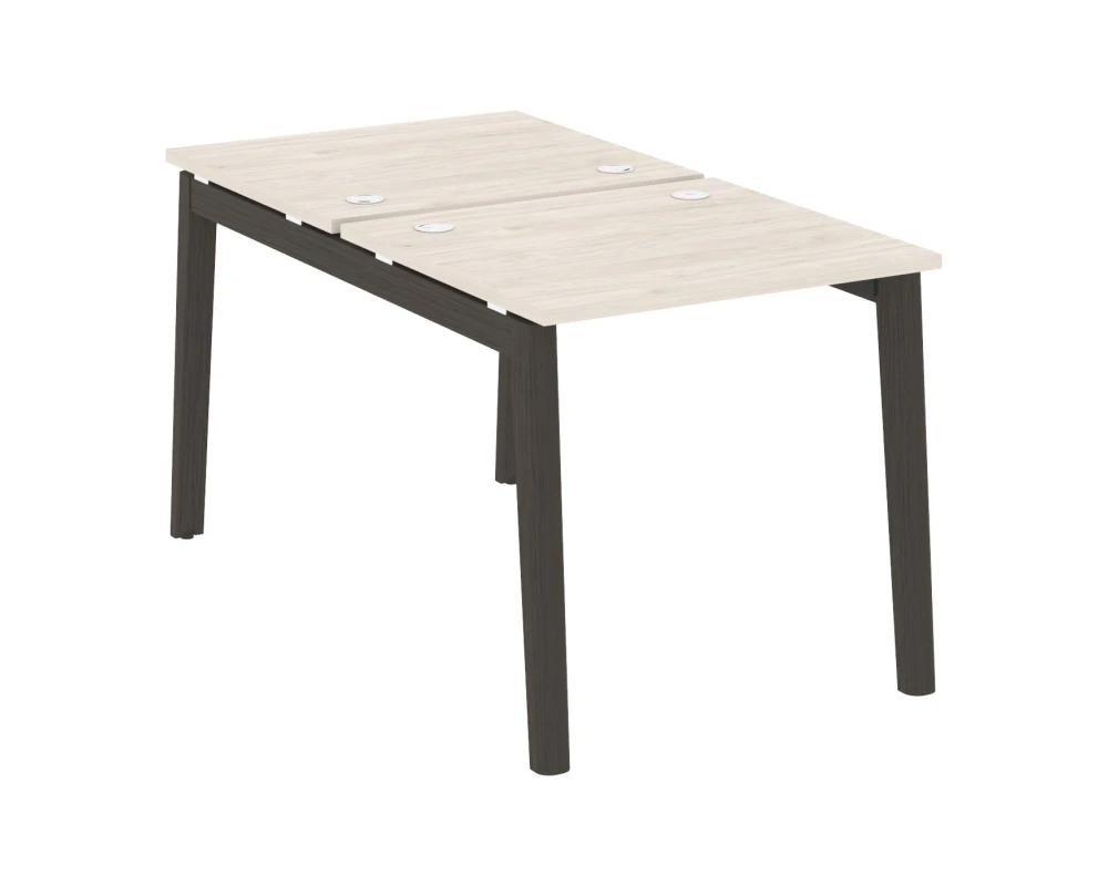 Рабочая станция, опоры - массив дерева 78x147,5x75 Оникс Вуд / Onix Wood