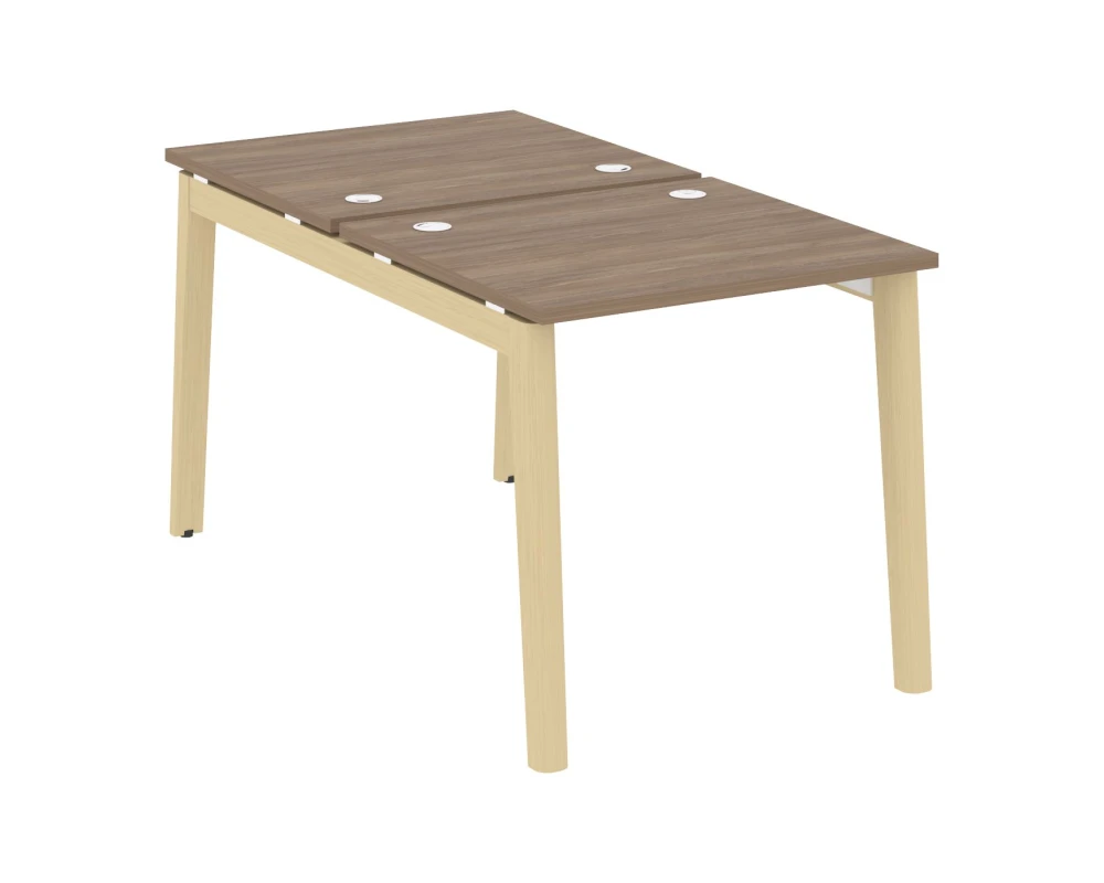 Рабочая станция, опоры - массив дерева 78x147,5x75 Оникс Вуд / Onix Wood