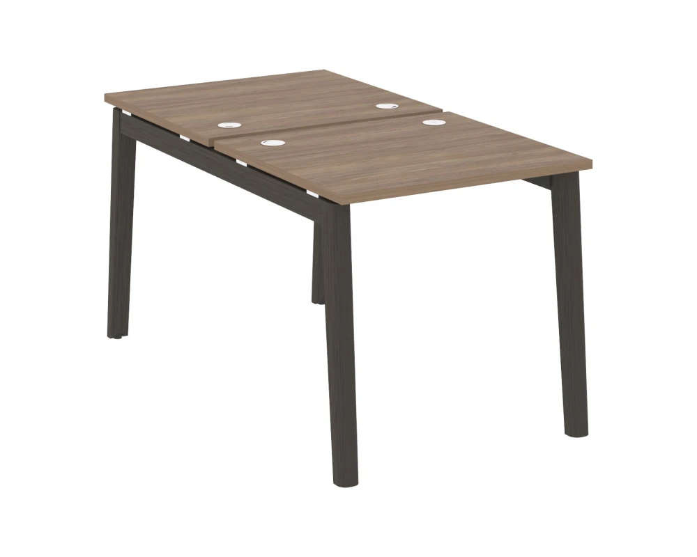 Рабочая станция, опоры - массив дерева 78x147,5x75 Оникс Вуд / Onix Wood
