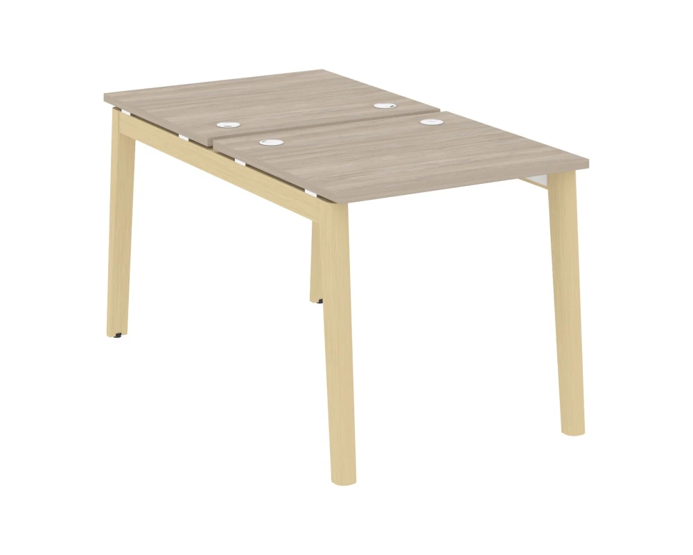 Рабочая станция, опоры - массив дерева 78x147,5x75 Оникс Вуд / Onix Wood