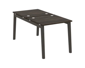 Рабочая станция, опоры - массив дерева 78x163,5x75 Оникс Вуд / Onix Wood images