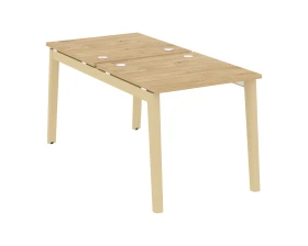 Рабочая станция, опоры - массив дерева 78x163,5x75 Оникс Вуд / Onix Wood images