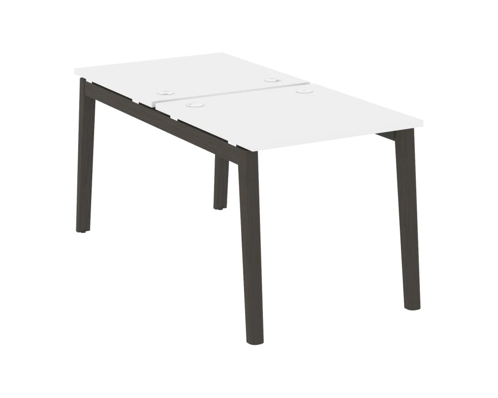 Рабочая станция, опоры - массив дерева 78x163,5x75 Оникс Вуд / Onix Wood