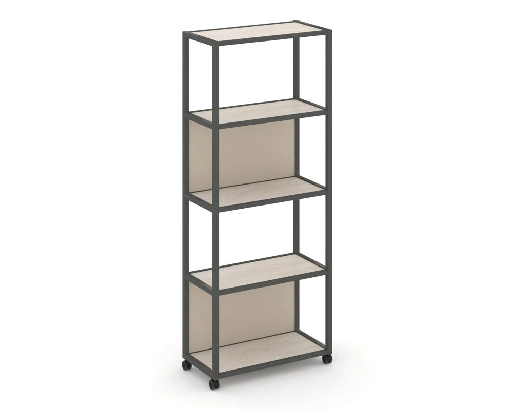 Стеллаж 5 уровней 1 секция VR.LT-STK-502.06 600x400x2000 Шелф Мобайл / Shelf Mobile