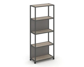 Стеллаж 5 уровней 1 секция VR.LT-STK-502.06 600x400x2000 Шелф Мобайл / Shelf Mobile images