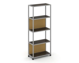 Стеллаж 5 уровней 1 секция VR.LT-STK-502.06 600x400x2000 Шелф Мобайл / Shelf Mobile images