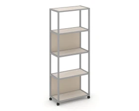 Стеллаж 5 уровней 1 секция VR.LT-STK-502.06 600x400x2000 Шелф Мобайл / Shelf Mobile images