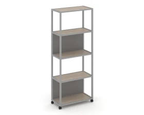 Стеллаж 5 уровней 1 секция VR.LT-STK-502.06 600x400x2000 Шелф Мобайл / Shelf Mobile images