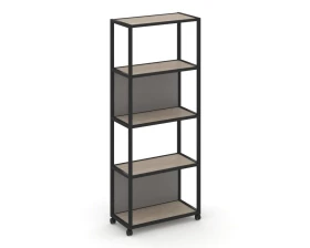 Стеллаж 5 уровней 1 секция VR.LT-STK-502.06 600x400x2000 Шелф Мобайл / Shelf Mobile images