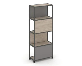 Стеллаж 5 уровней 1 секция VR.LT-STK-504.06 600x400x2000 Шелф Мобайл / Shelf Mobile images