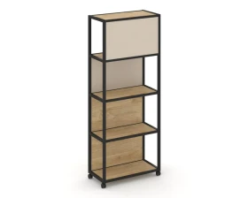 Стеллаж 5 уровней 1 секция VR.LT-STK-504.06 600x400x2000 Шелф Мобайл / Shelf Mobile images