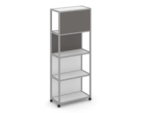 Стеллаж 5 уровней 1 секция VR.LT-STK-504.06 600x400x2000 Шелф Мобайл / Shelf Mobile images