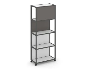 Стеллаж 5 уровней 1 секция VR.LT-STK-504.06 600x400x2000 Шелф Мобайл / Shelf Mobile images