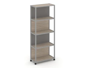 Стеллаж 5 уровней 1 секция VR.LT-STK-504.06 600x400x2000 Шелф Мобайл / Shelf Mobile images