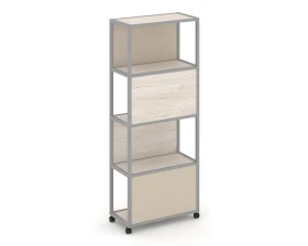 Стеллаж 5 уровней 1 секция VR.LT-STK-504.06 600x400x2000 Шелф Мобайл / Shelf Mobile images