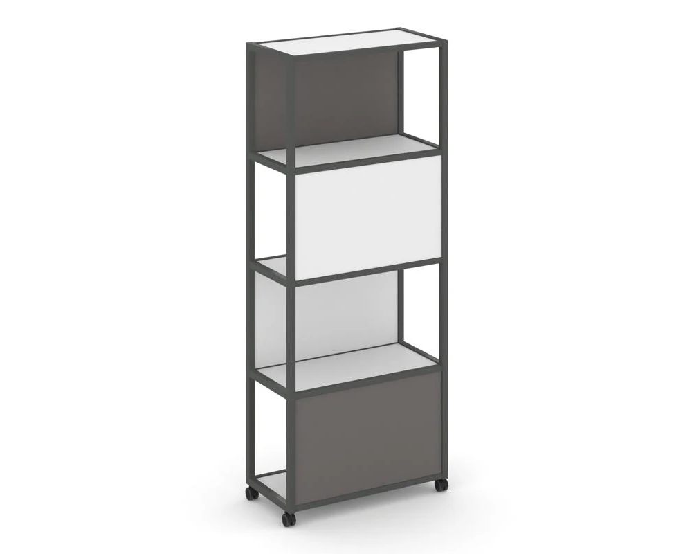 Стеллаж 5 уровней 1 секция VR.LT-STK-504.06 600x400x2000 Шелф Мобайл / Shelf Mobile