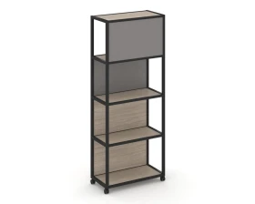 Стеллаж 5 уровней 1 секция VR.LT-STK-504.06 600x400x2000 Шелф Мобайл / Shelf Mobile images