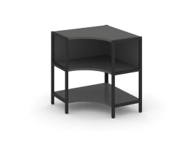 Односекционный угловой стеллаж двухярусный 810х810х879 Shelf System images