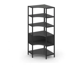 Односекционный угловой стеллаж пятиярусный 810х810х1980 Shelf System images