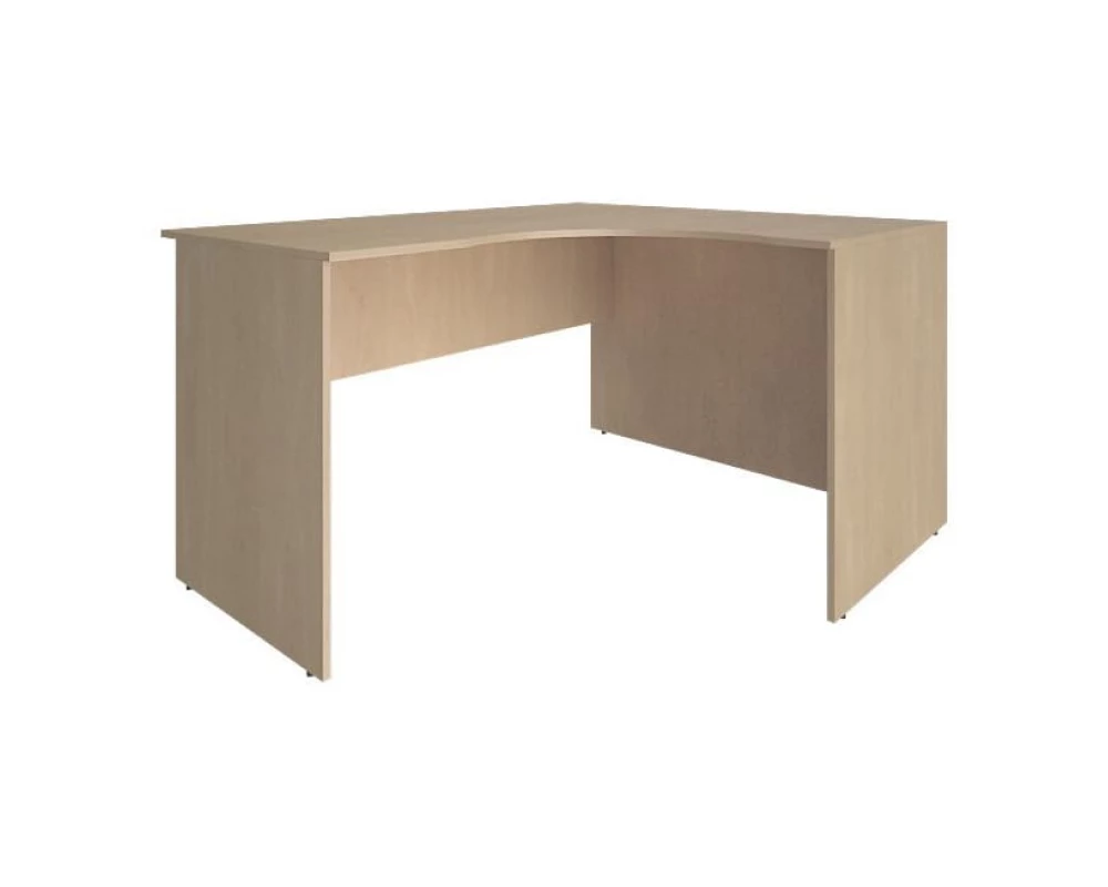 Стол офисный угловой криволинейный правый 1400x1200x750 Nova S