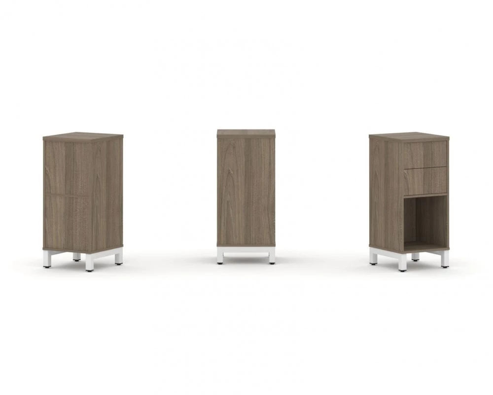 Набор стеллажа 1 сторон., 2 яр. 387x400x881 Style Project