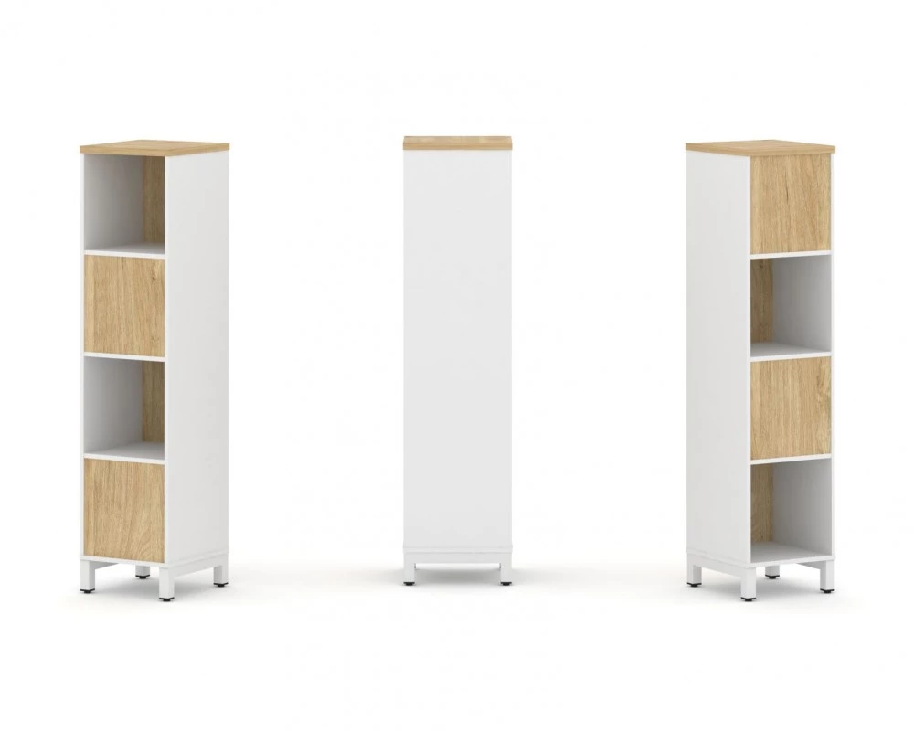 Набор стеллажа 2-х сторон., 4 яр. 387x400x1615 Style Project