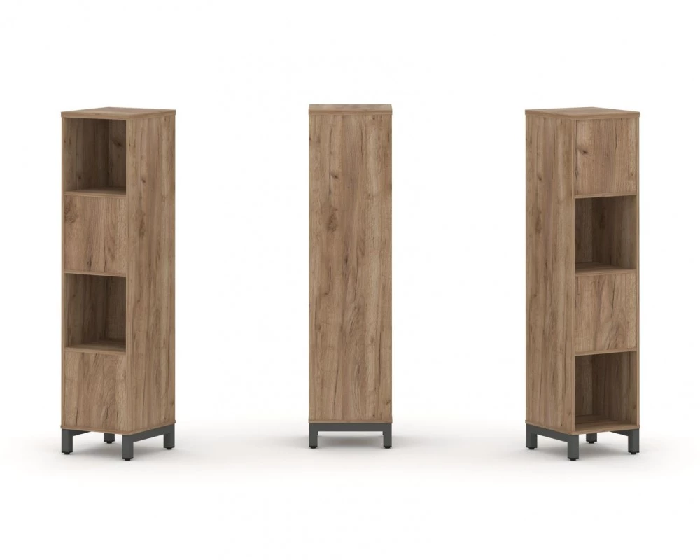 Набор стеллажа 2-х сторон., 4 яр. 387x400x1615 Style Project