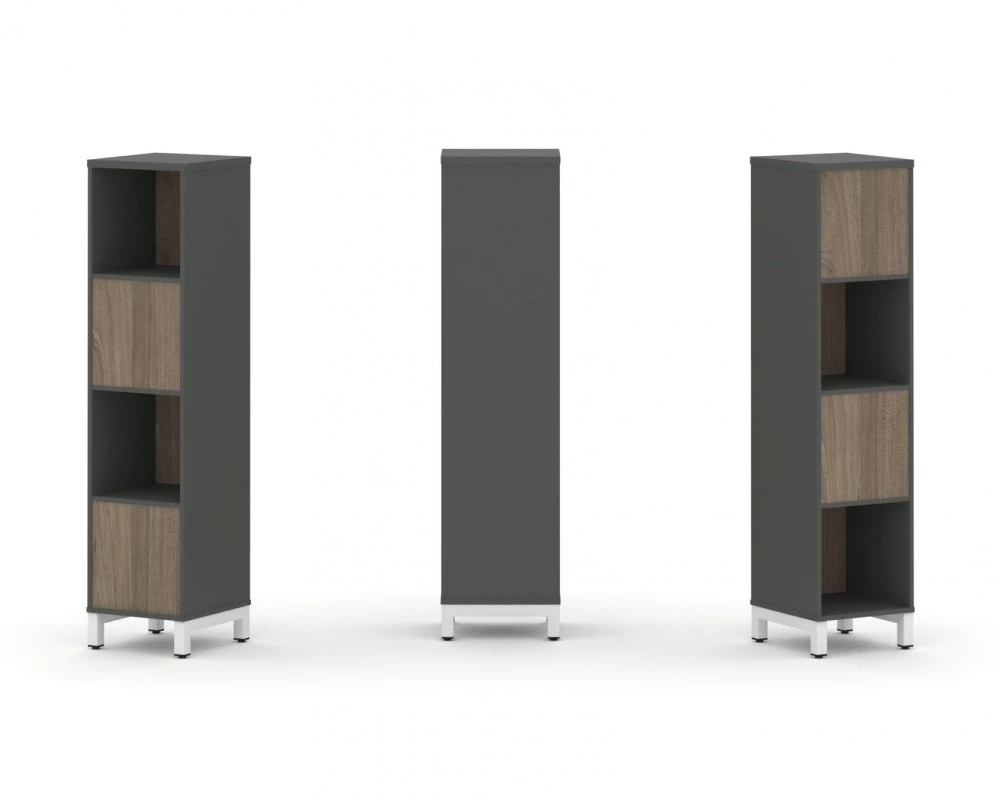 Набор стеллажа 2-х сторон., 4 яр. 387x400x1615 Style Project