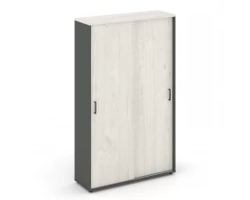 Шкаф-купе комбинир. с полками и выдвижной штангой 1200x400x1982 зад. стенка HDF Style Project images