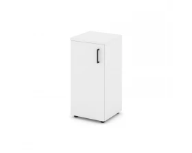 Шкаф низкий узкий левый закрытый 400x400x833 зад. стенка HDF Style Project images