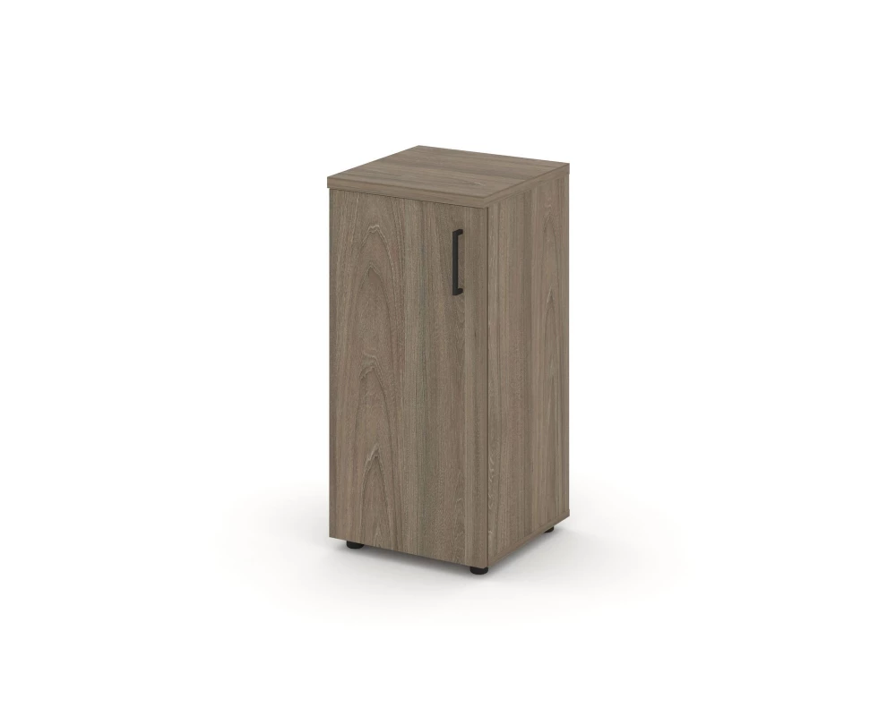 Шкаф низкий узкий левый закрытый 400x400x833 зад. стенка HDF Style Project