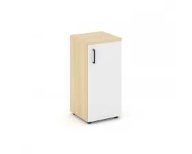 Шкаф низкий узкий правый закрытый 400x400x833 зад. стенка HDF Style Project images