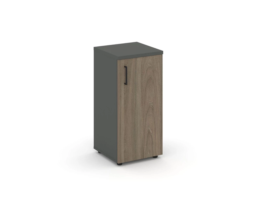 Шкаф низкий узкий правый закрытый 400x400x833 зад. стенка HDF Style Project