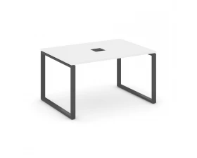 Стол переговорный на О-образном каркасе 60 мм с лючком 1180x980x750 Style Project images