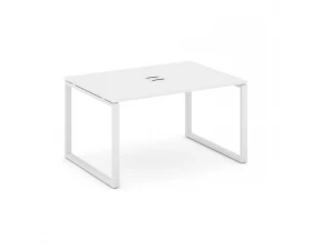 Стол переговорный на О-образном каркасе 60 мм с лючком 1180x980x750 Style Project images