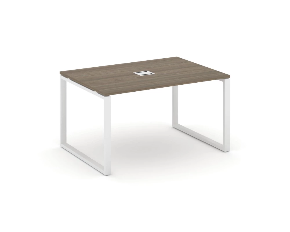 Стол переговорный на О-образном каркасе 60 мм с лючком 1180x980x750 Style Project