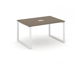 Стол переговорный на О-образном каркасе 60 мм с лючком 1180x980x750 Style Project images